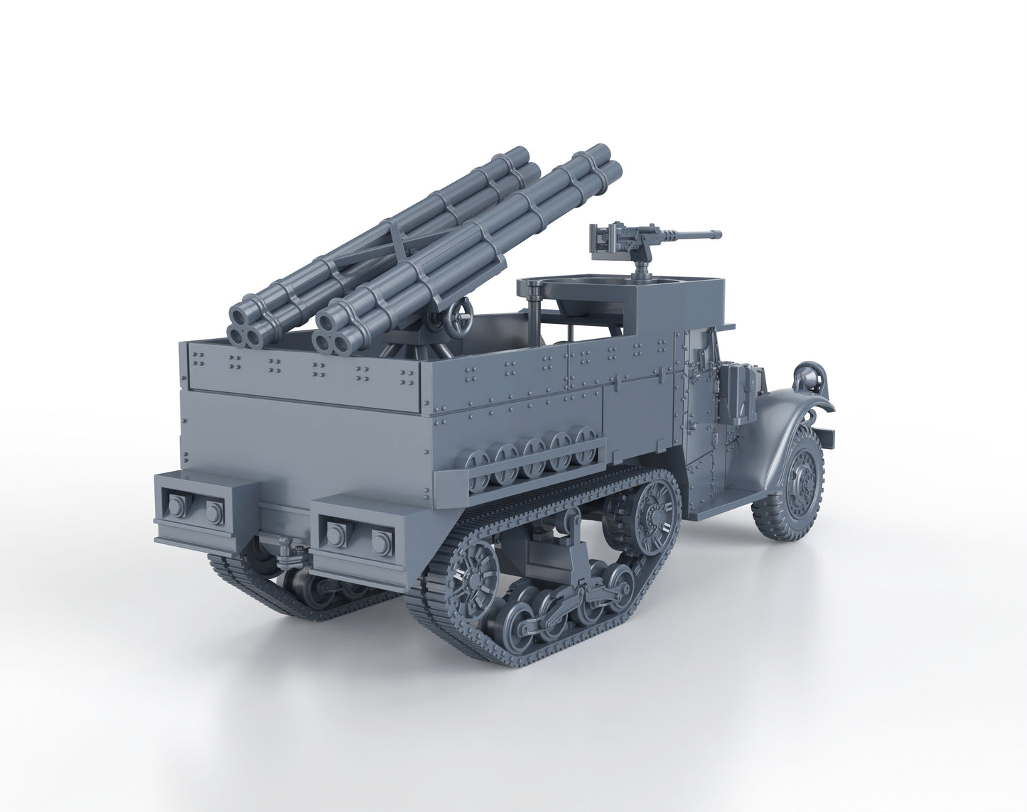 M2A1 Half Track with rocket launcher