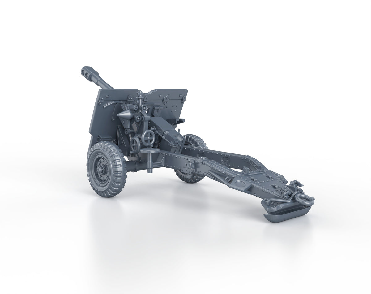 QF 25 Pounder Gun (firing)