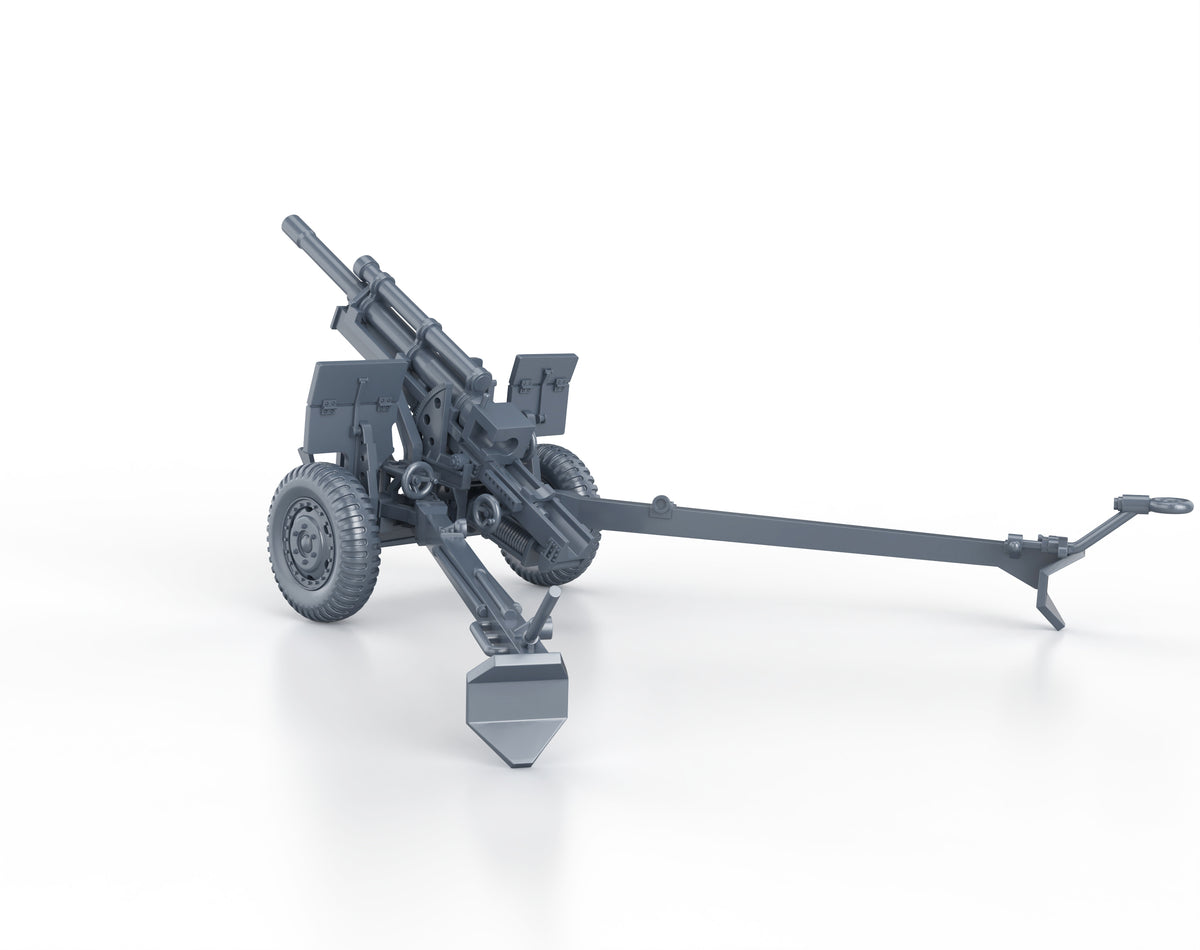 M-101 (M2A1) 105mm howitzer (firing)