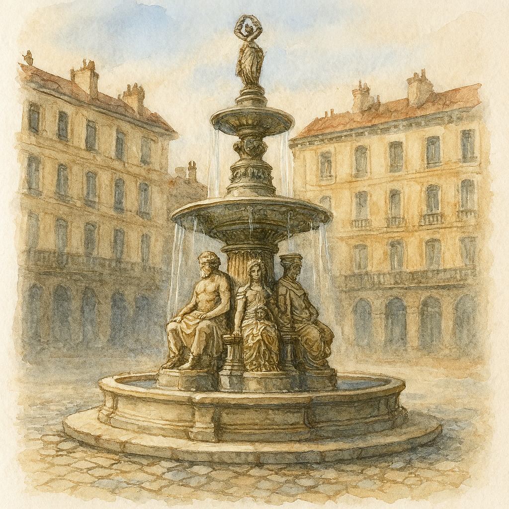 Fontaines, Monuments et Décorations