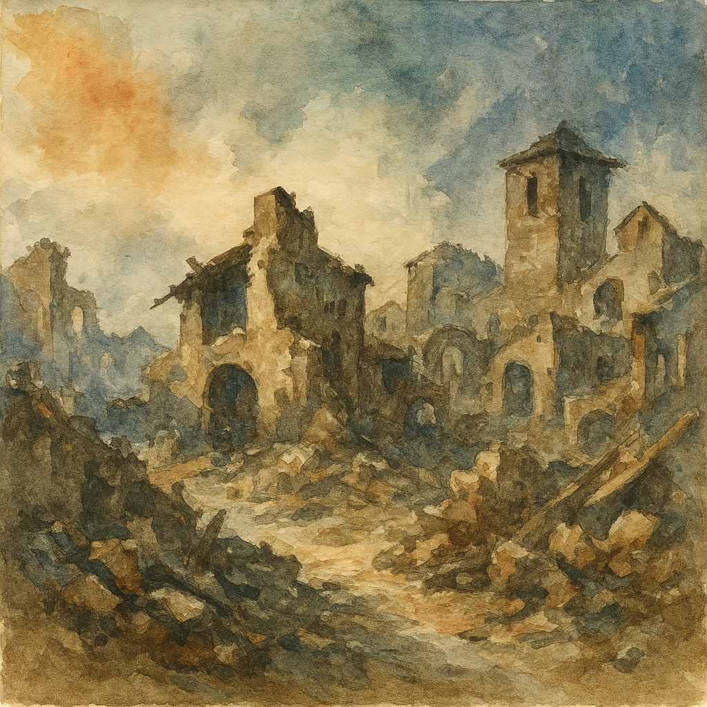 Bâtiments en Ruines