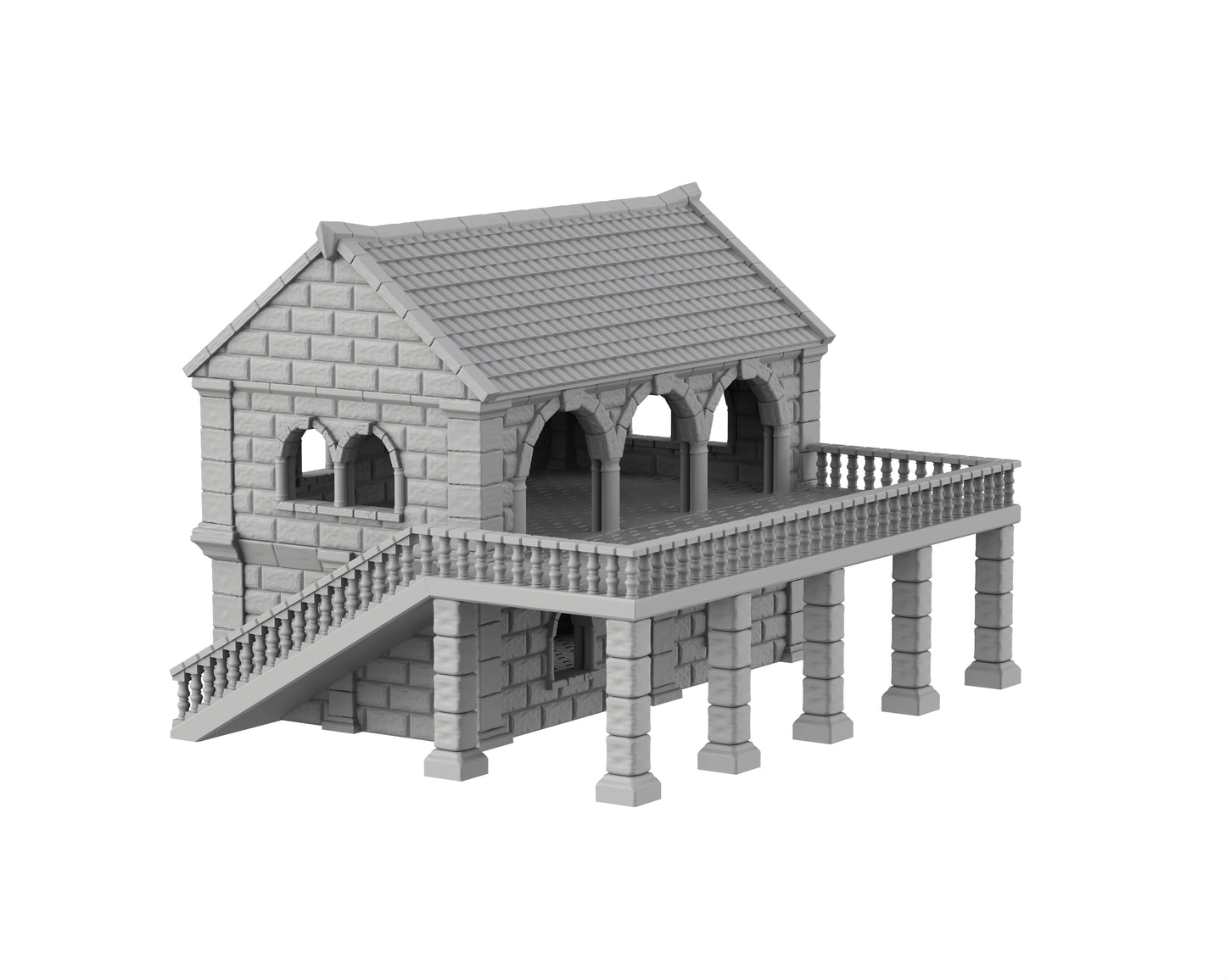 Maison sur Arcades 01 - 18-MINAS01