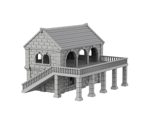Maison sur Arcades 01 - 18-MINAS01