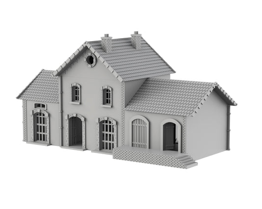 Gare Bâtiment Voyageurs PLM - 48-WWIIED01