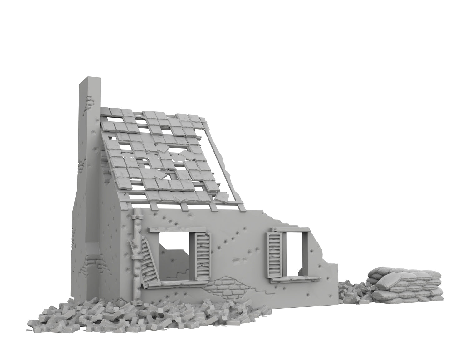 Strongpoint en Ruines - 41-WWIIED01