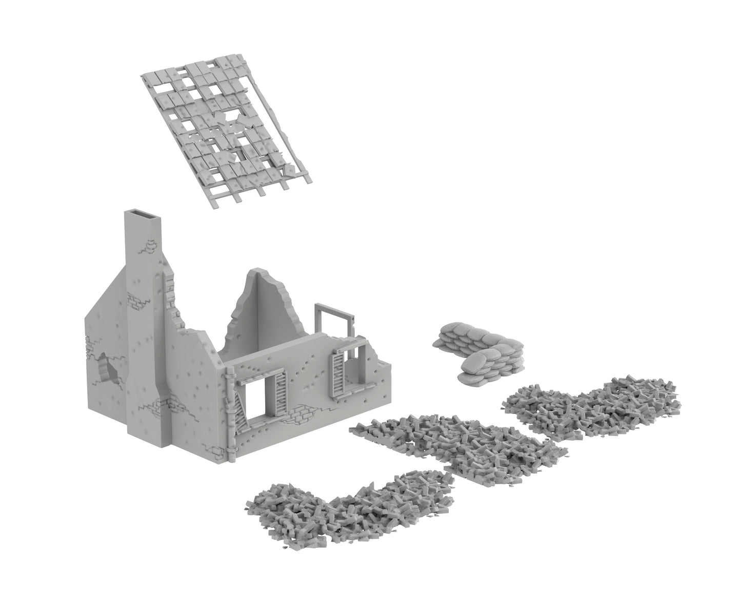 Strongpoint en Ruines - 41-WWIIED01