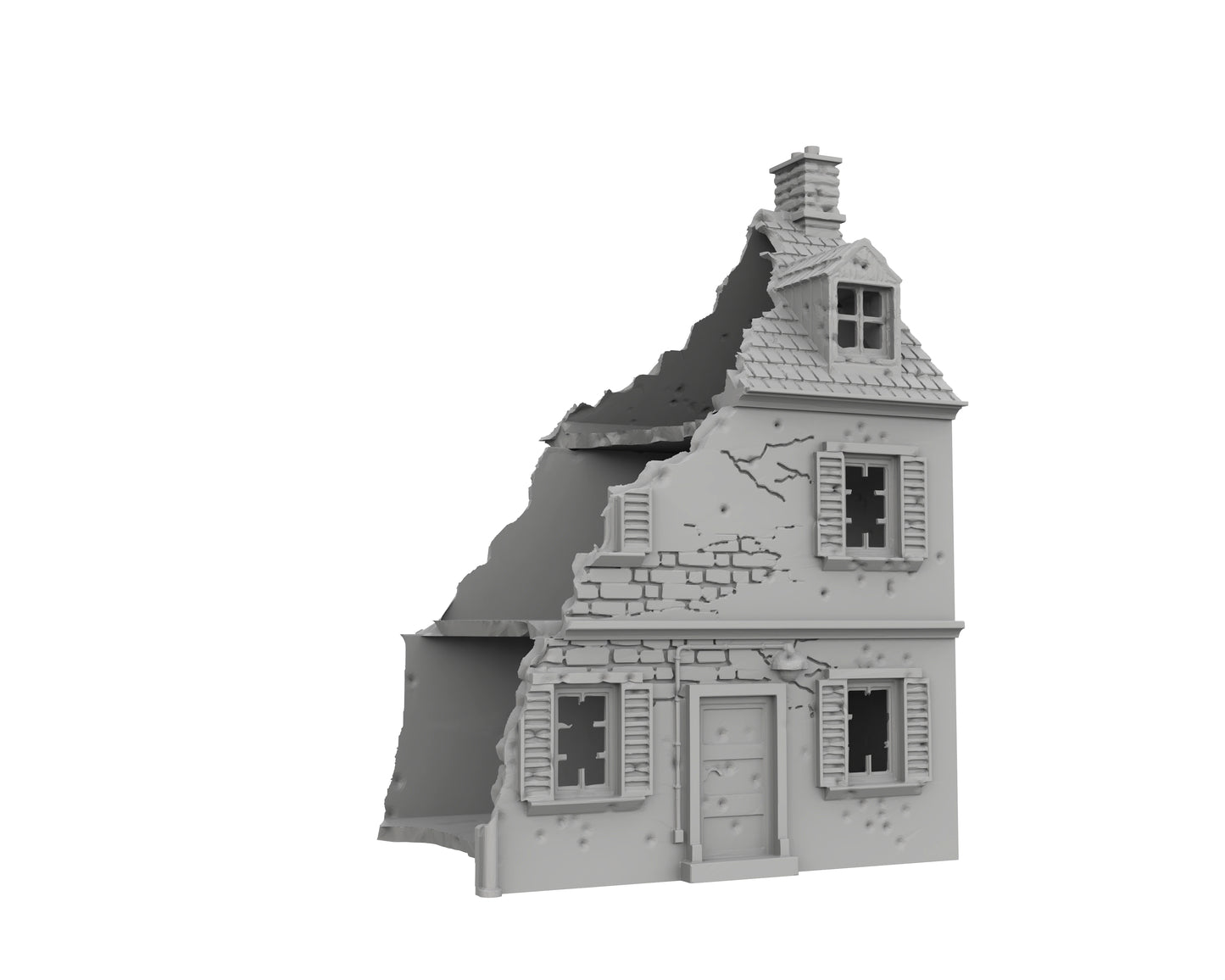 Maison détruite 05 - 27-WWIIED05