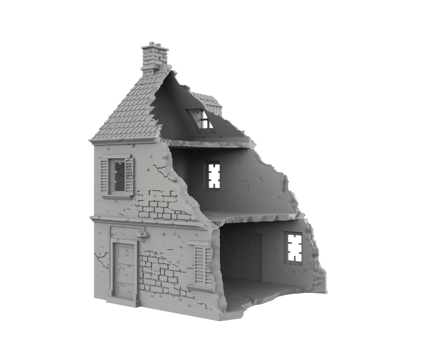 Maison détruite 05 - 27-WWIIED05