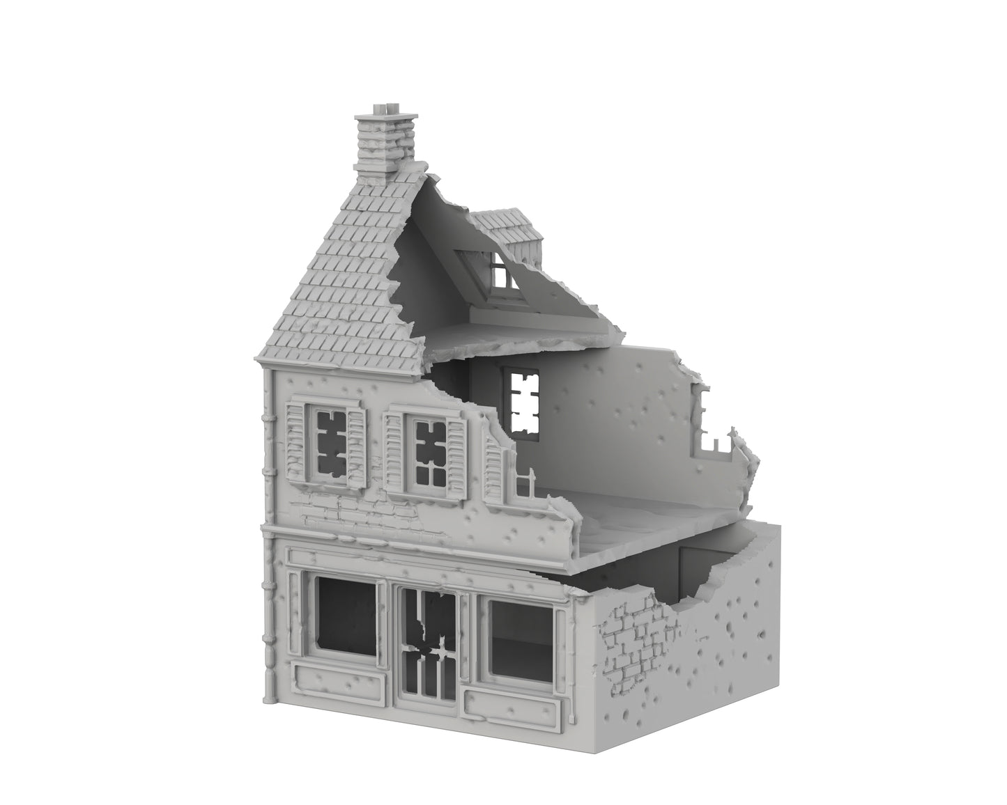 Maison détruite 07 - 29-WWIIED05