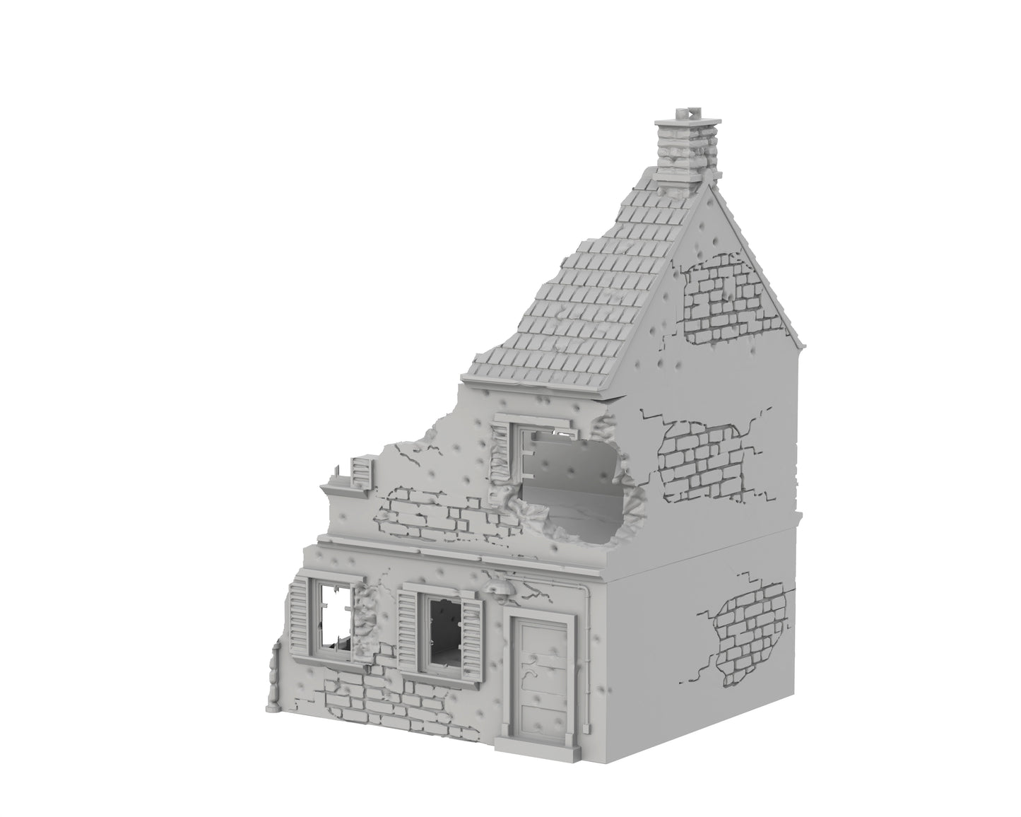 Maison détruite 10 - 32-WWIIED05