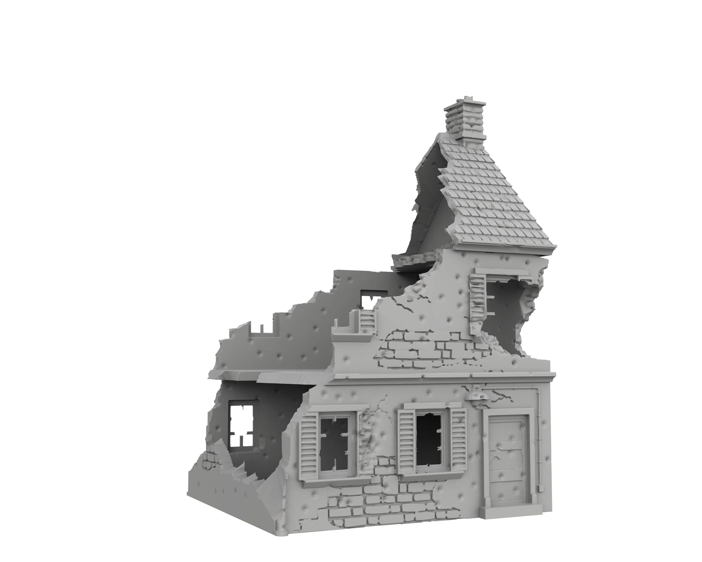 Maison détruite 10 - 32-WWIIED05