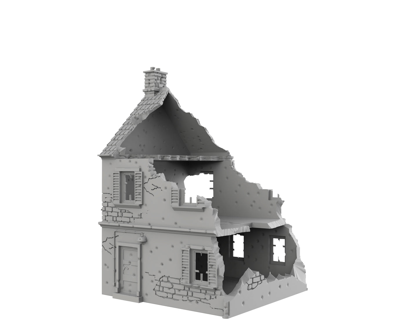 Maison détruite 10 - 32-WWIIED05