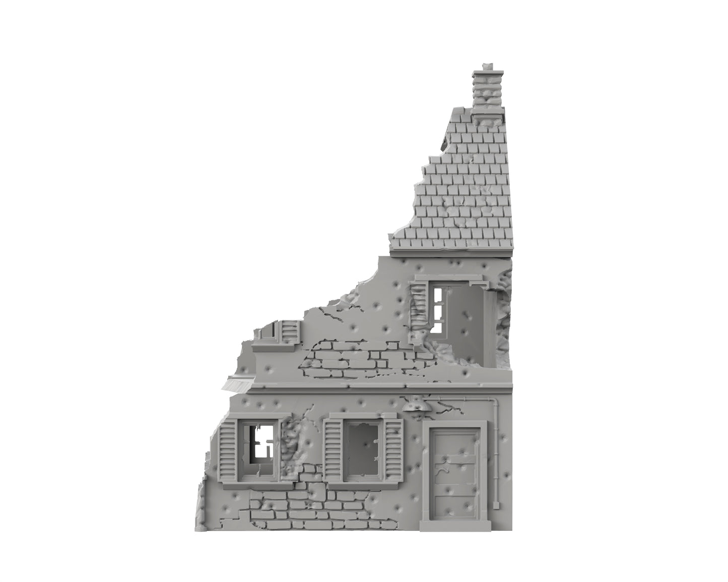 Maison détruite 10 - 32-WWIIED05