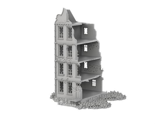 Immeuble hollandais détruit 01 - 40-WWIIED05