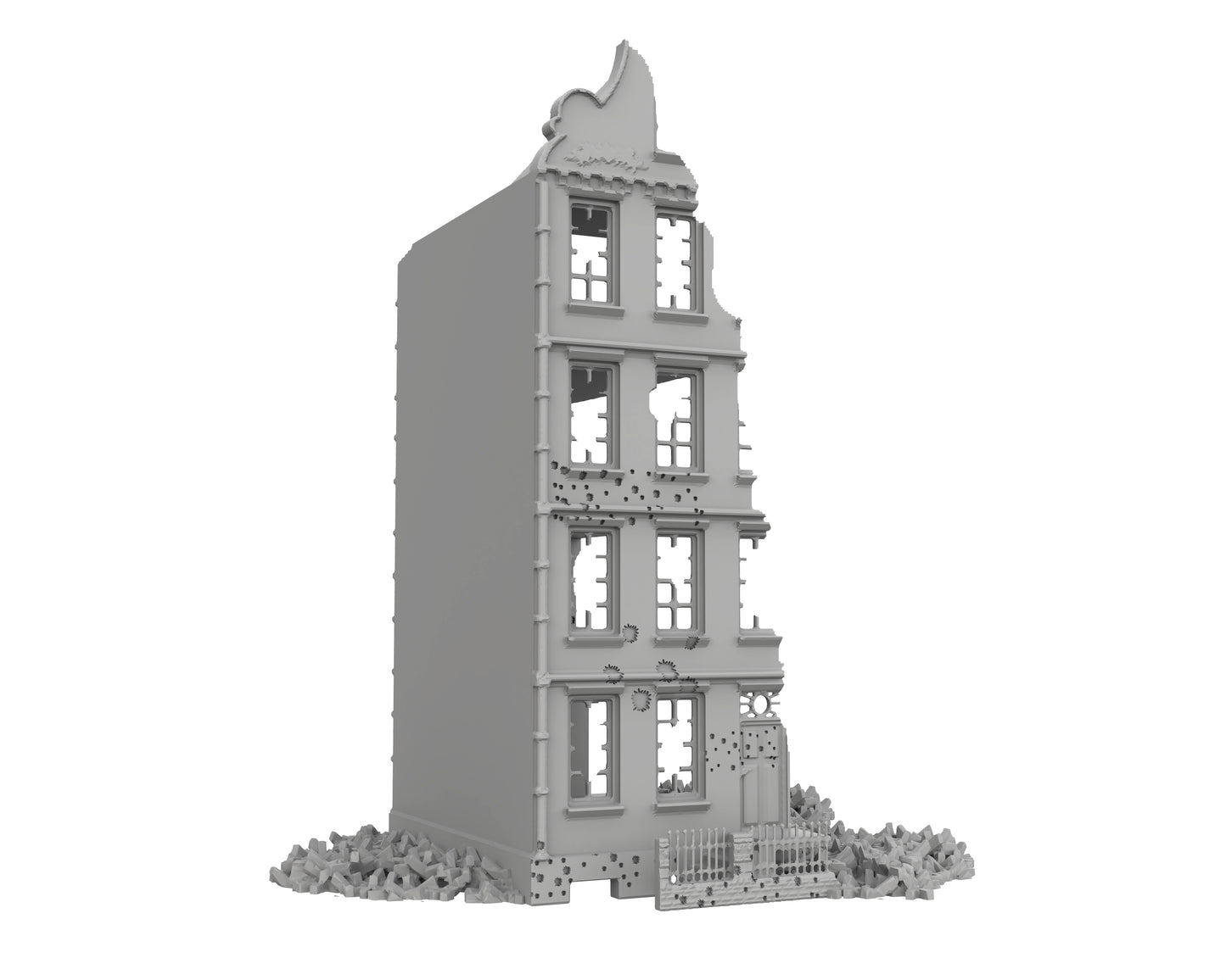 Immeuble hollandais détruit 01 - 40-WWIIED05