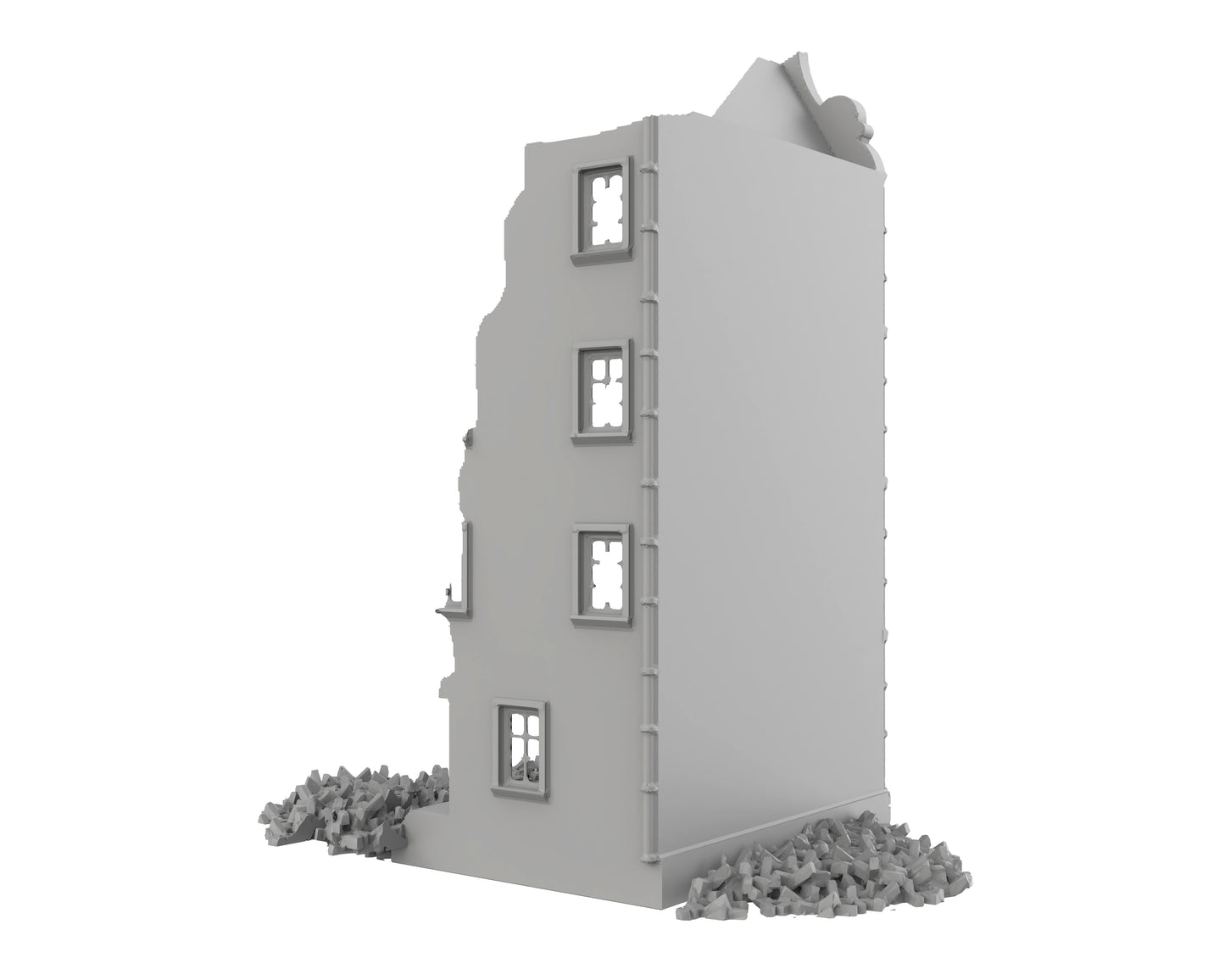 Immeuble hollandais détruit 01 - 40-WWIIED05