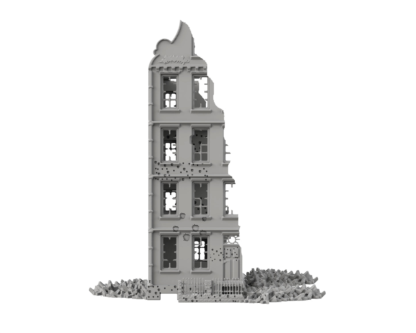 Immeuble hollandais détruit 01 - 40-WWIIED05