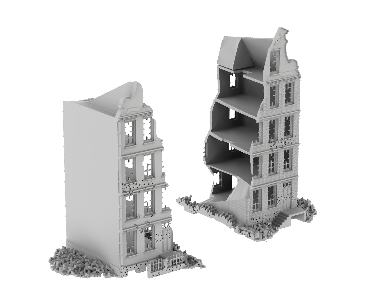 Immeubles hollandais détruits - 42-WWIIED05