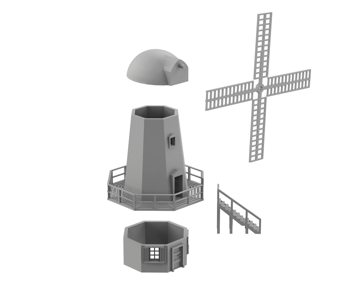 Moulin à Vent Hollandais - 15-WWIIED02