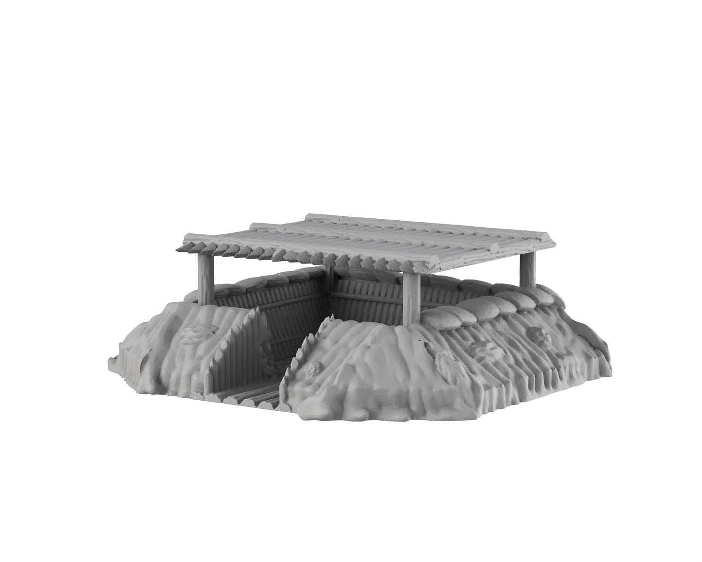 Bunker en bois - 01-WWIIED07