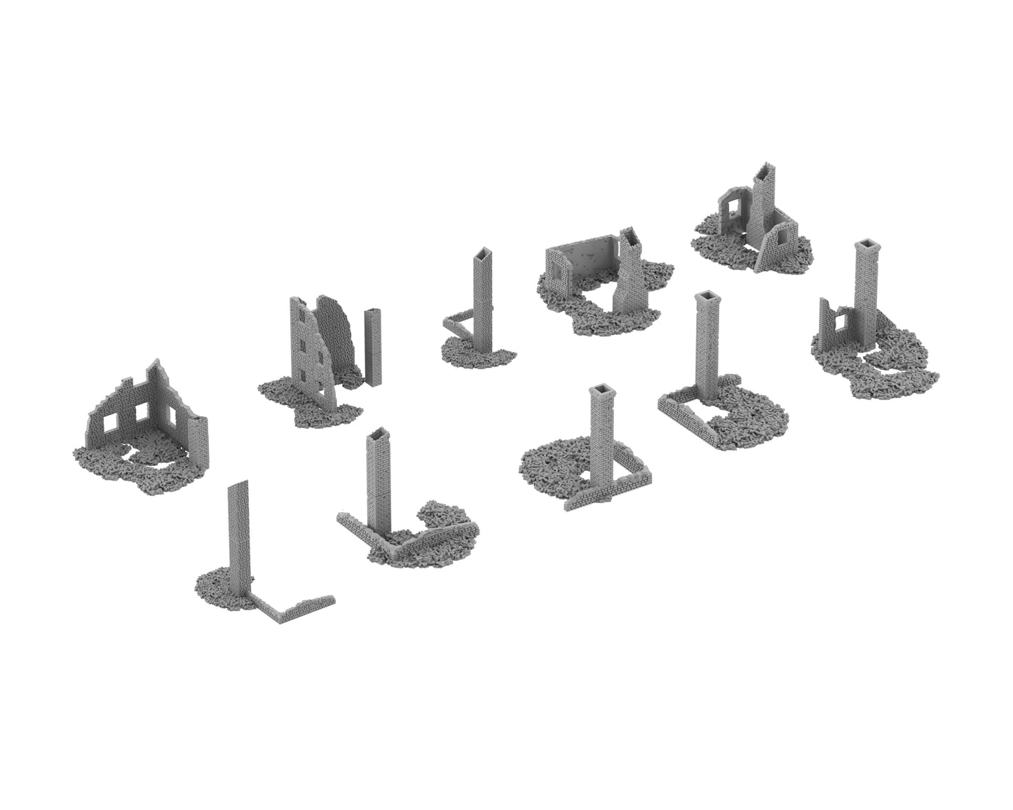 Ensemble de ruines - 27-WWIIED07