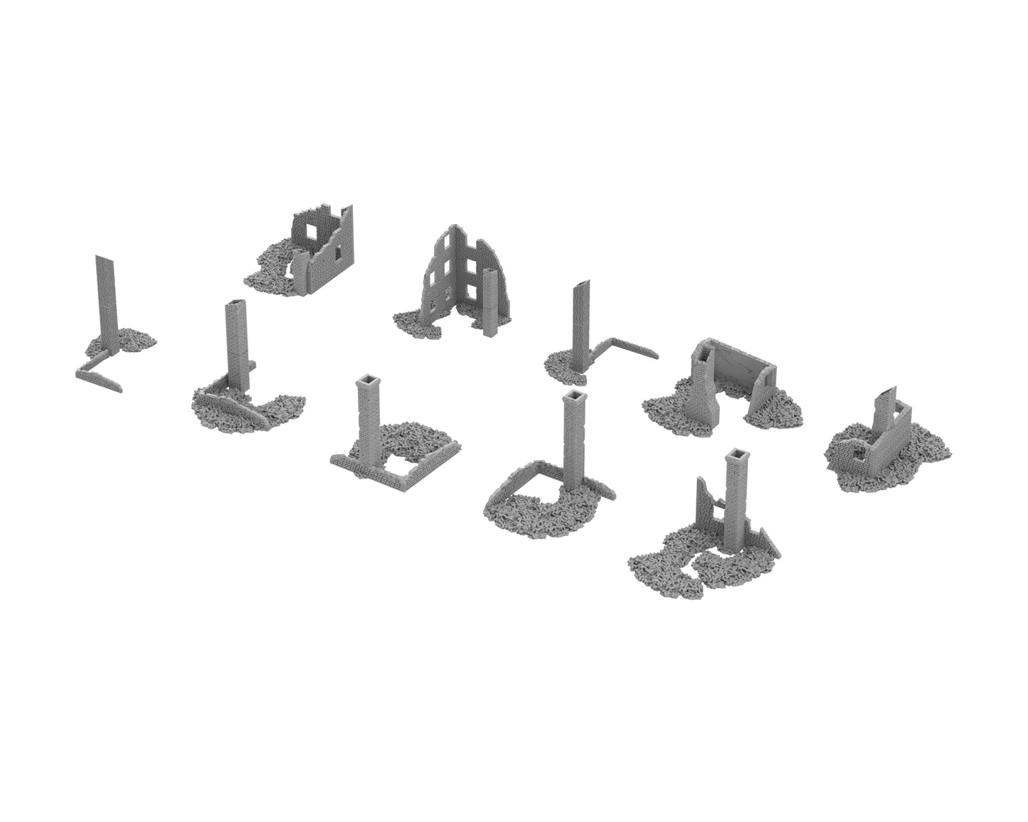 Ensemble de ruines - 27-WWIIED07