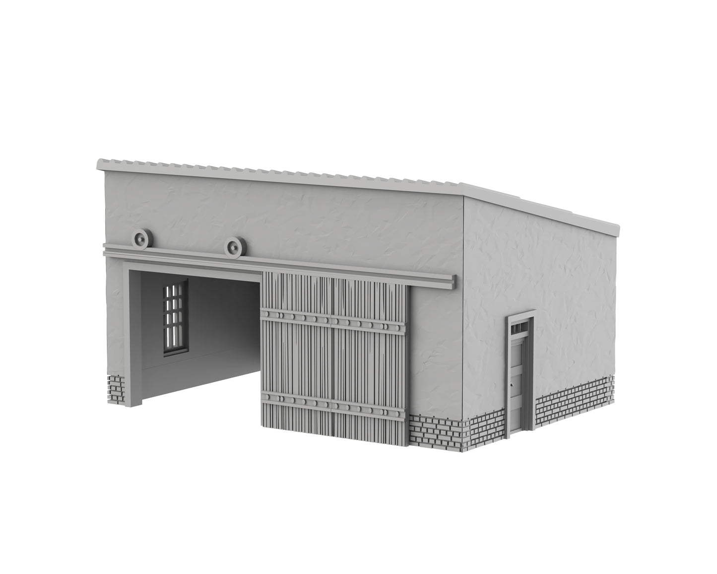 Caserne militaire - Abri pour véhicules - 01-WWIIED06