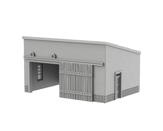 Caserne militaire - Abri pour véhicules - 01-WWIIED06