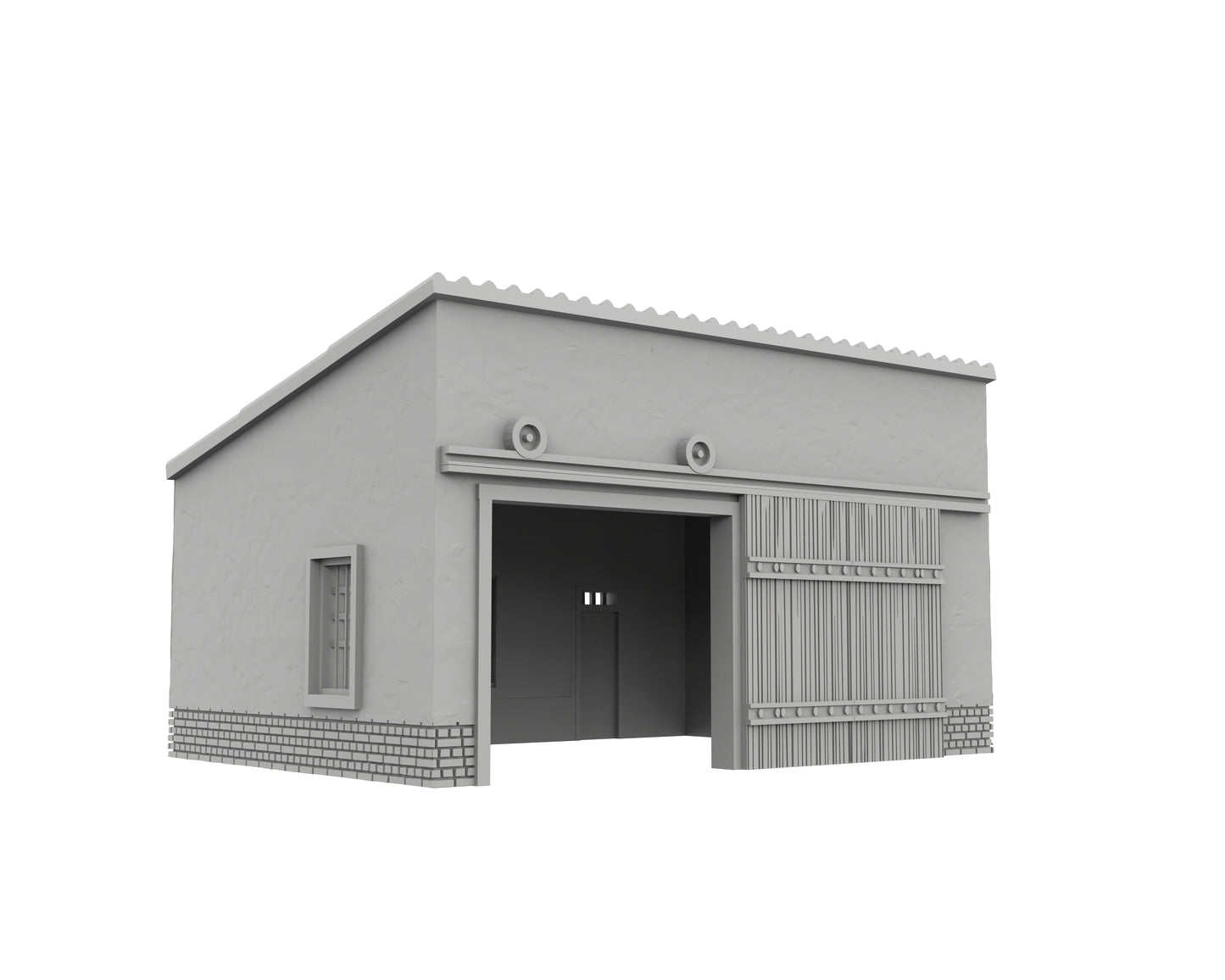 Caserne militaire - Abri pour véhicules - 01-WWIIED06