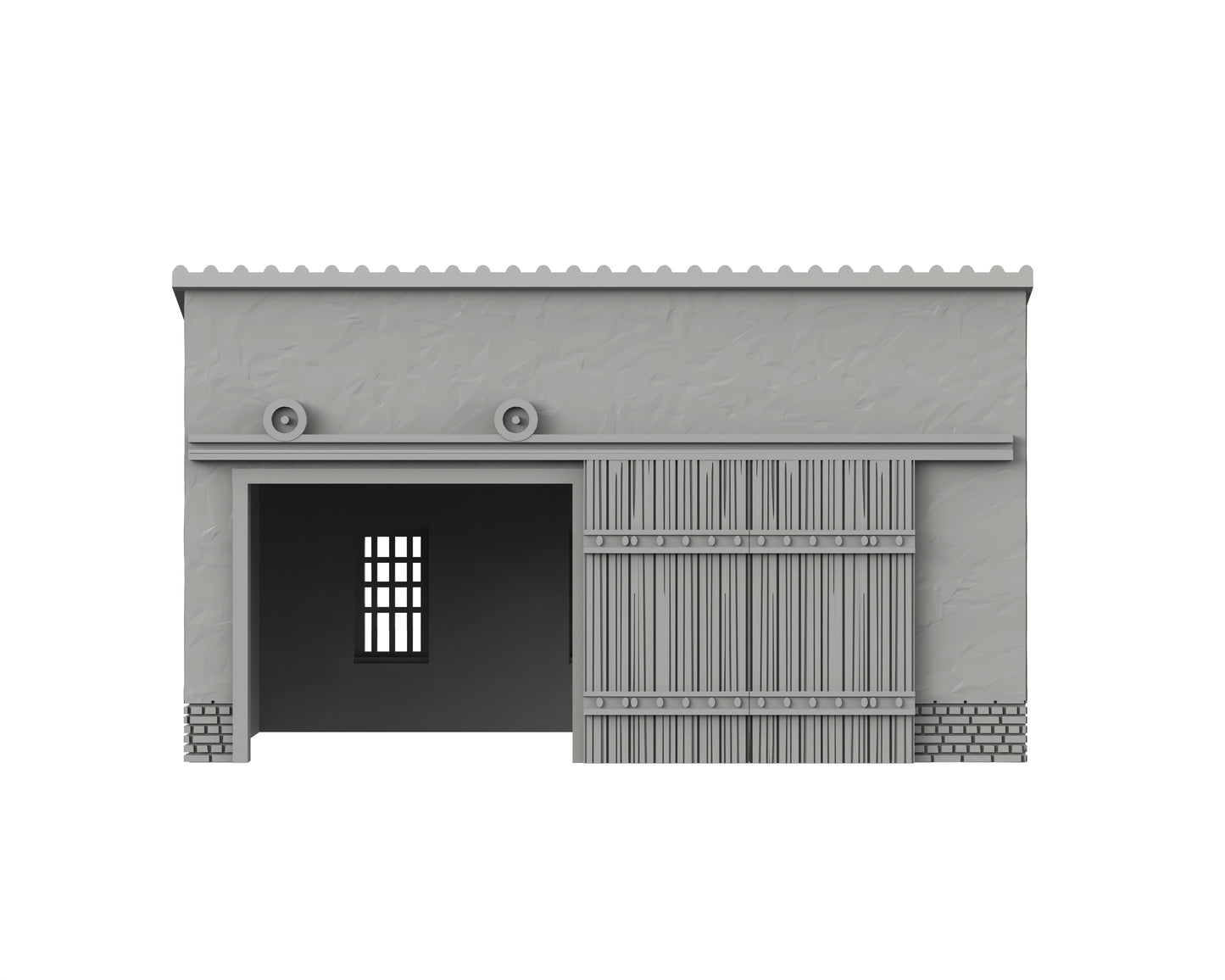 Caserne militaire - Abri pour véhicules - 01-WWIIED06