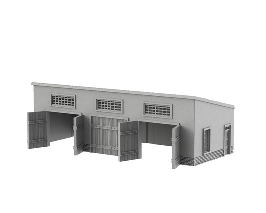 Caserne militaire - Abri pour blindés  - 06-WWIIED06