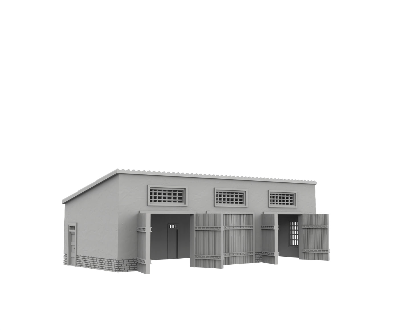 Caserne militaire - Abri pour blindés  - 06-WWIIED06