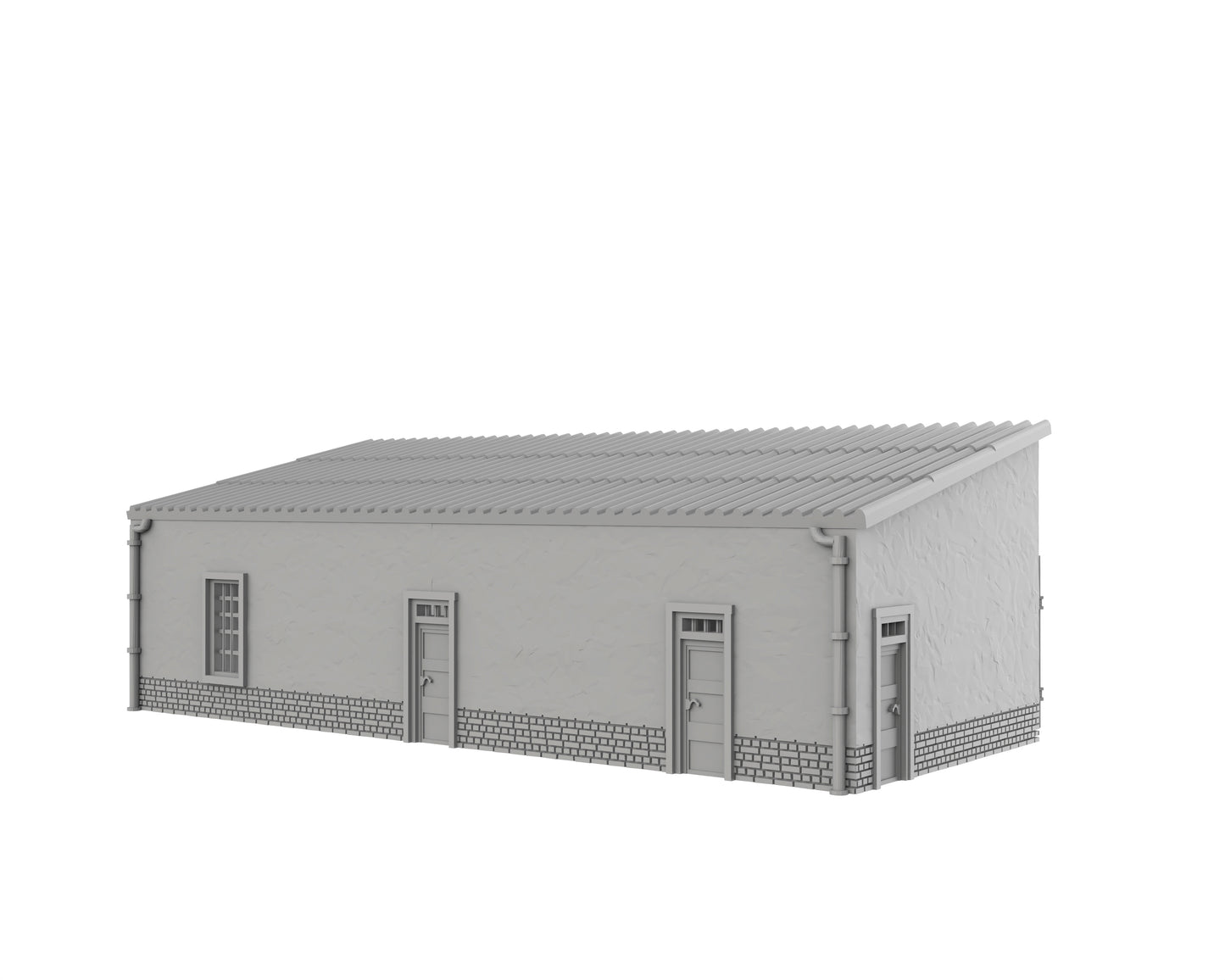Caserne militaire - Abri pour blindés  - 06-WWIIED06