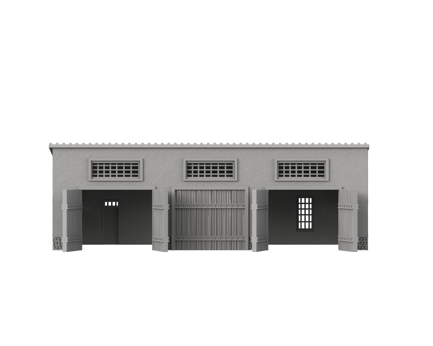 Caserne militaire - Abri pour blindés  - 06-WWIIED06