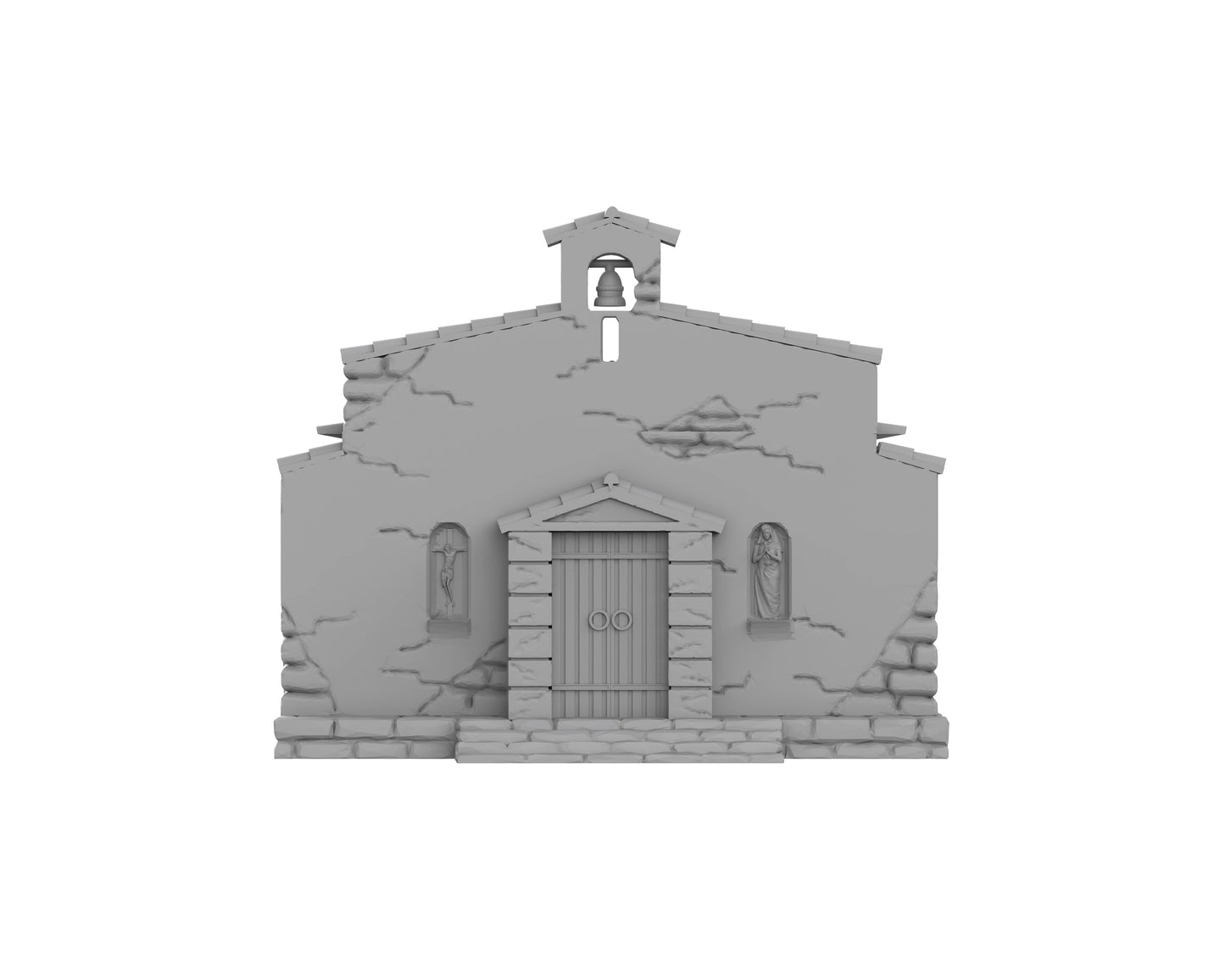 Eglise (avec socle) - 06-WWIIED08