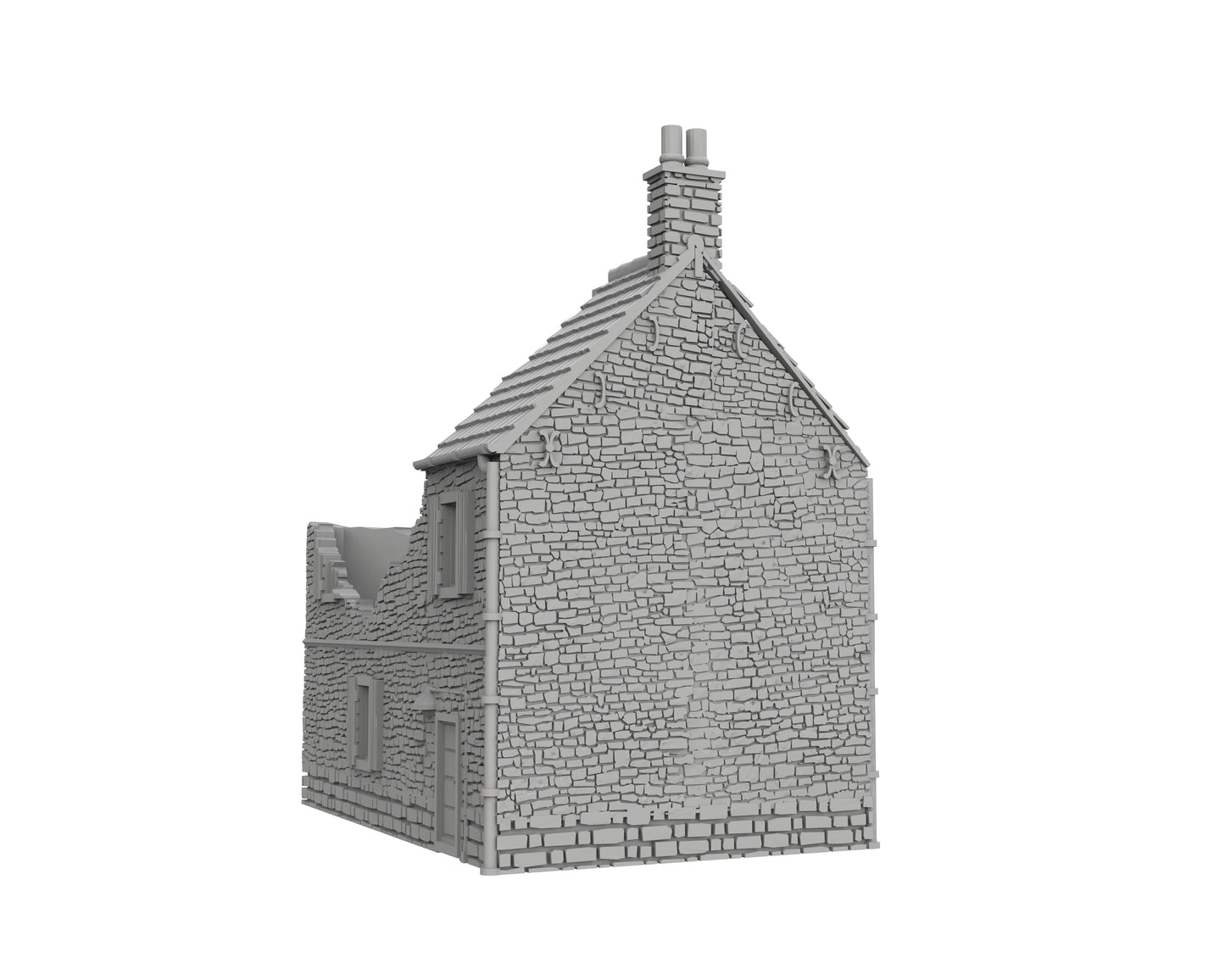 Maison en Pierres Détruite - 61-NORDV02