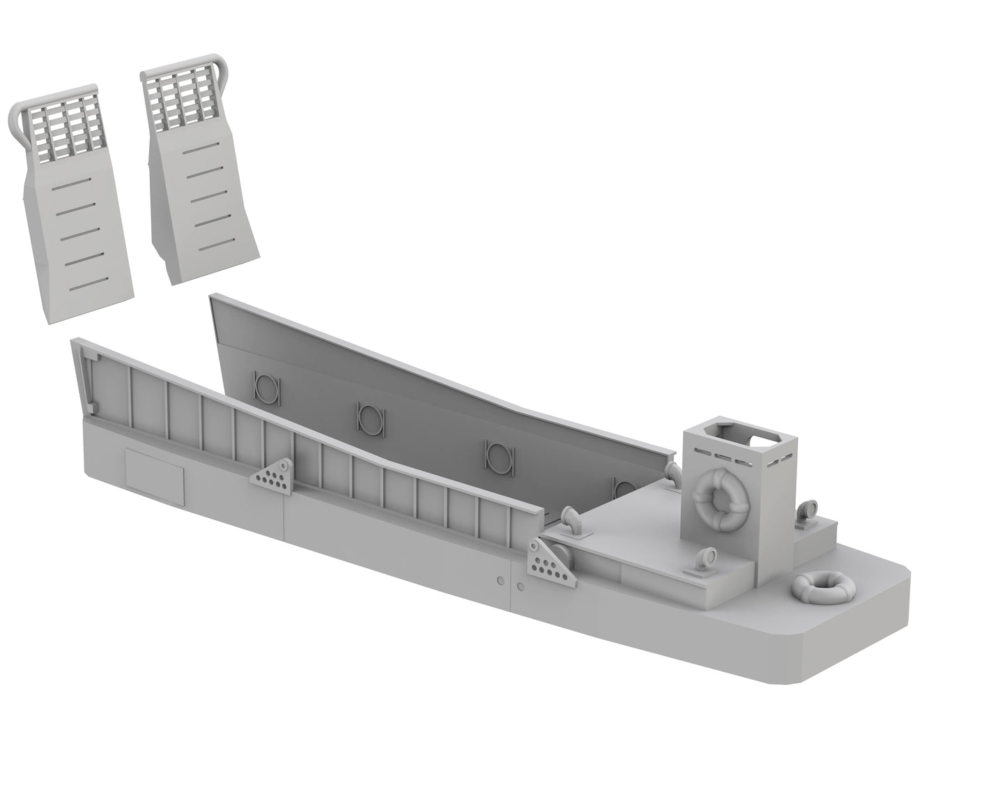 LCM Landing Craft Mechanized - 24-WWIIED01