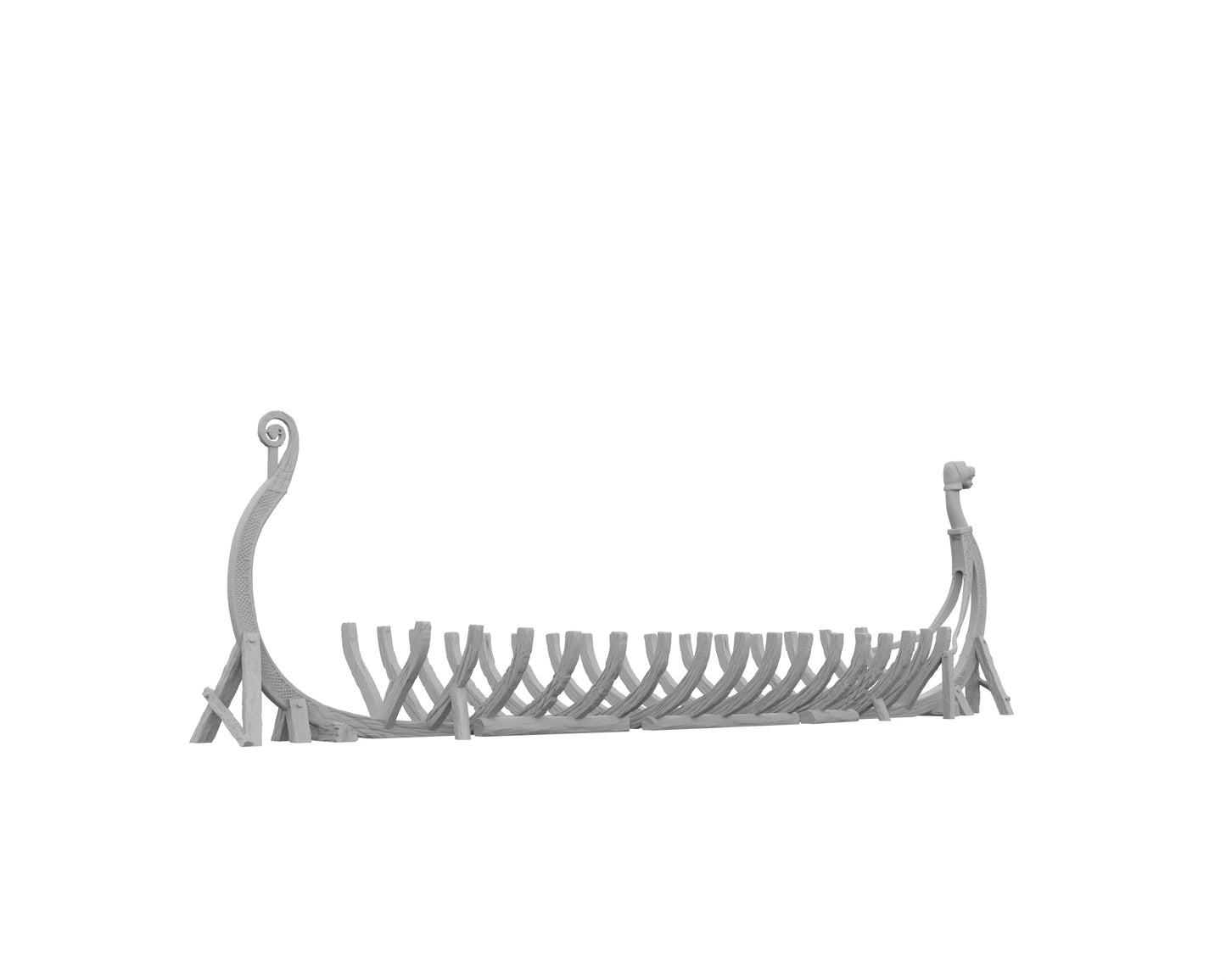 Langskip en construction - 28-VIKIN01