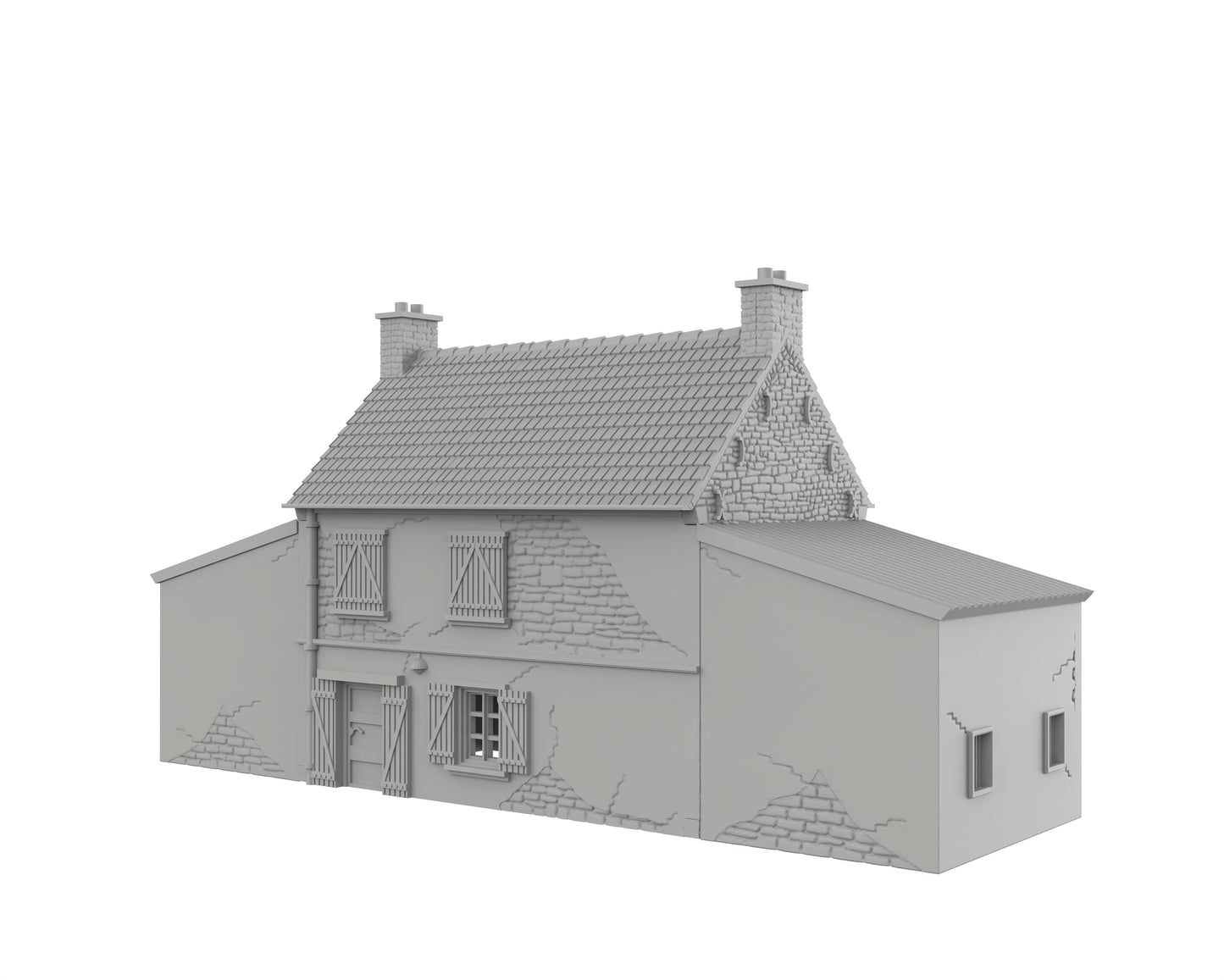 Maison de Ferme avec Extensions - 48-NORDV01