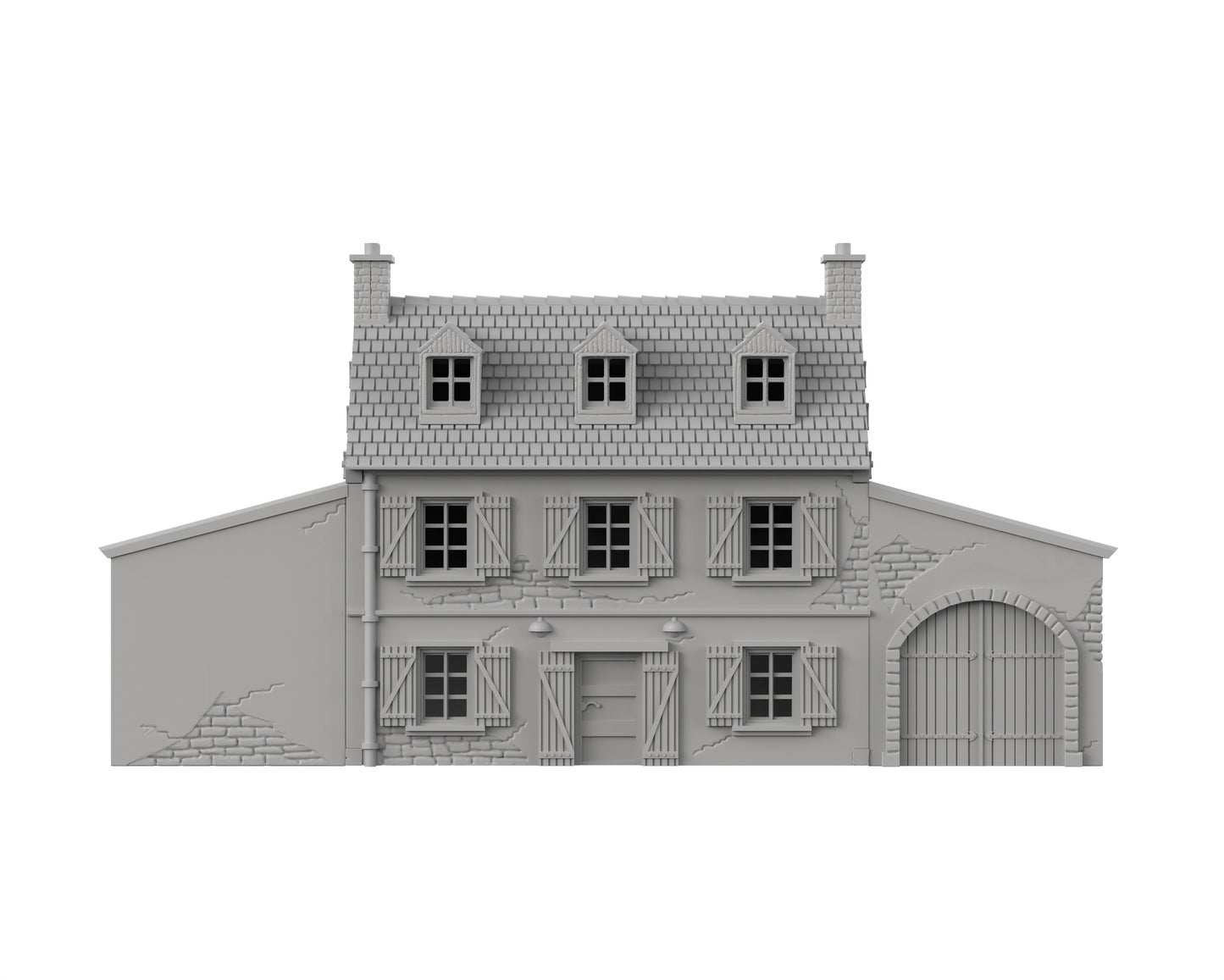 Maison de Ferme avec Extensions - 48-NORDV01