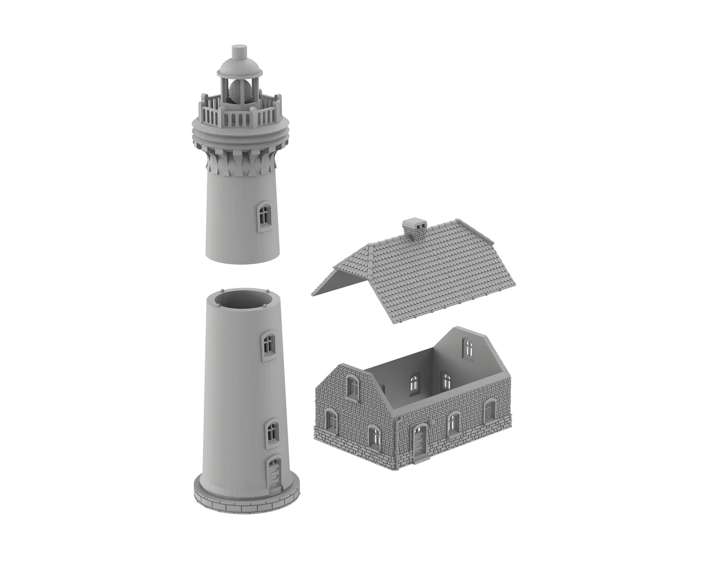 Phare et maison du gardien - 38-WWIIED06