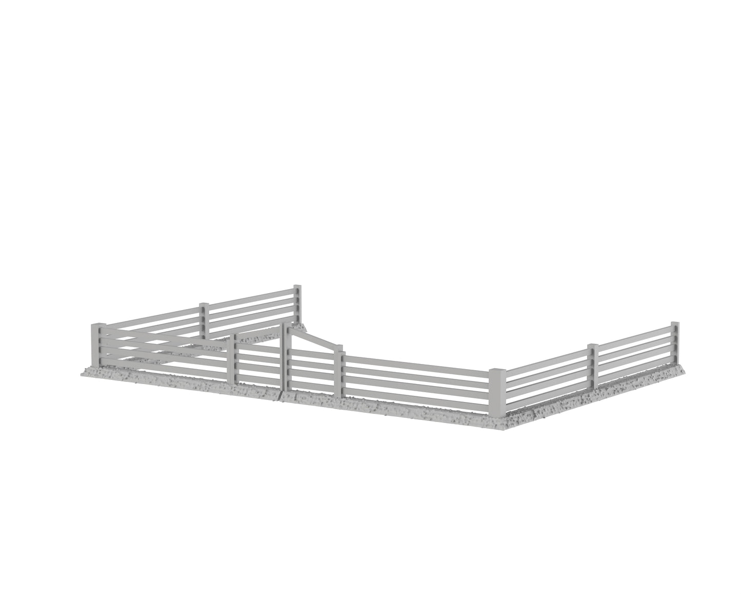 Cloture en bois Type B - 17-USAED01