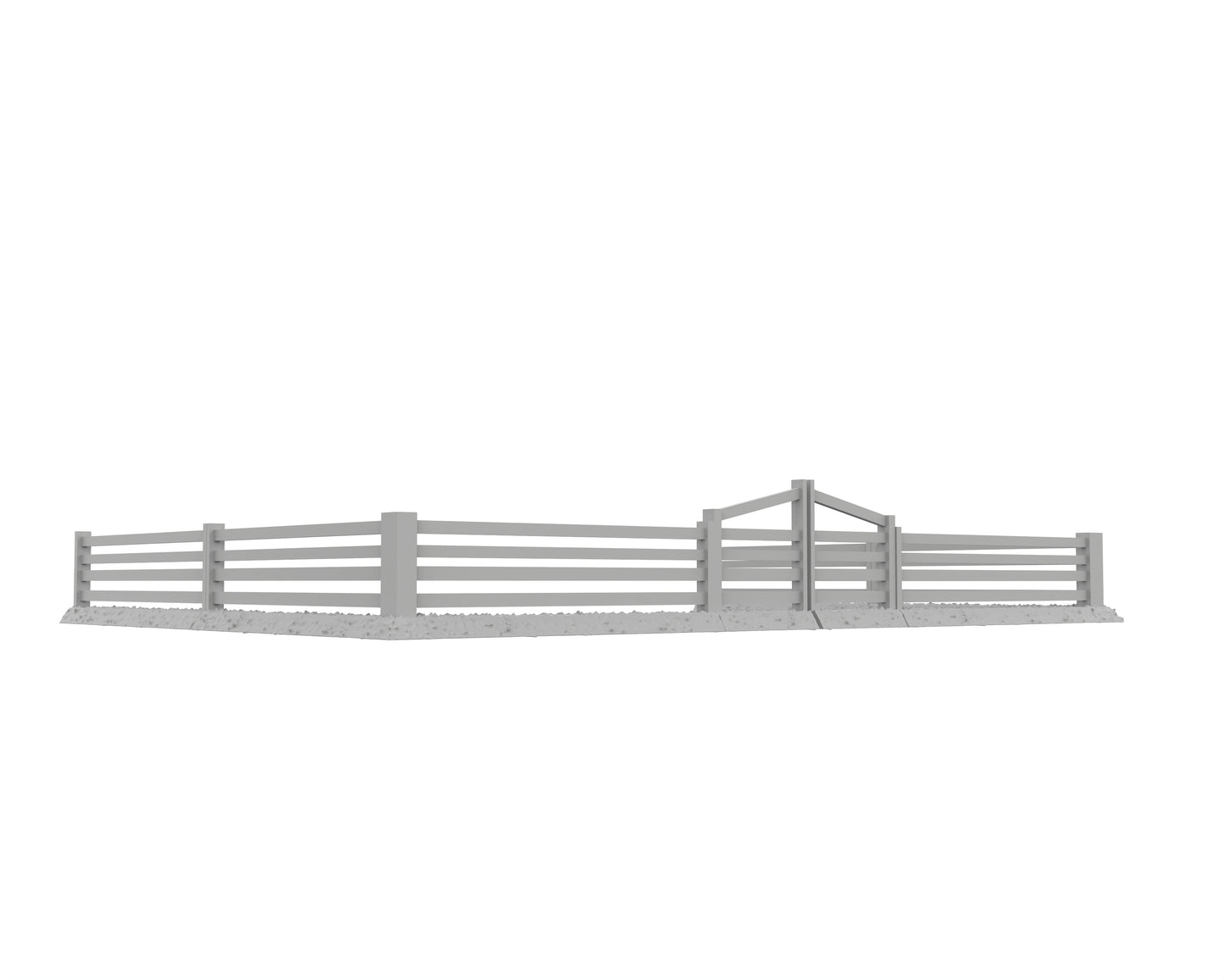 Cloture en bois Type B - 17-USAED01