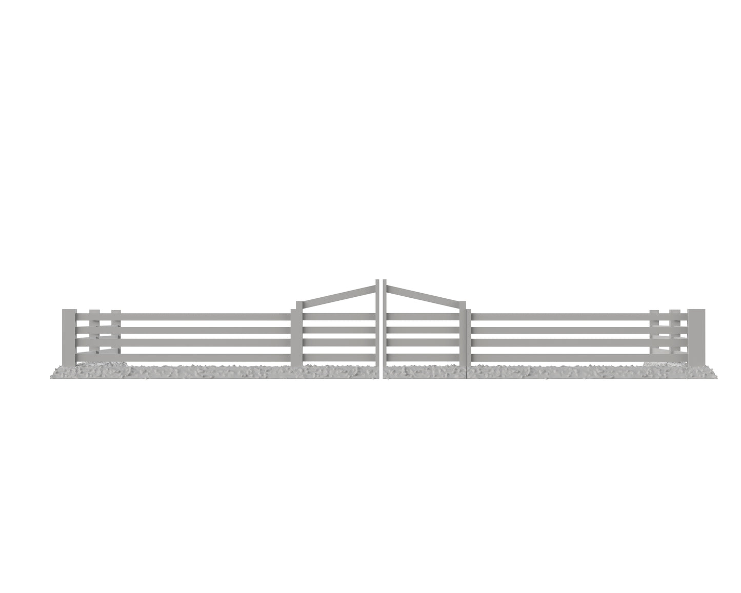 Cloture en bois Type B - 17-USAED01