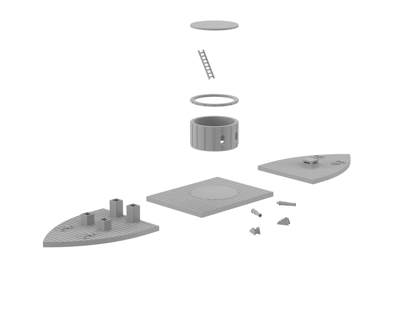 Ironclad USS Monitor - 19-USAED01