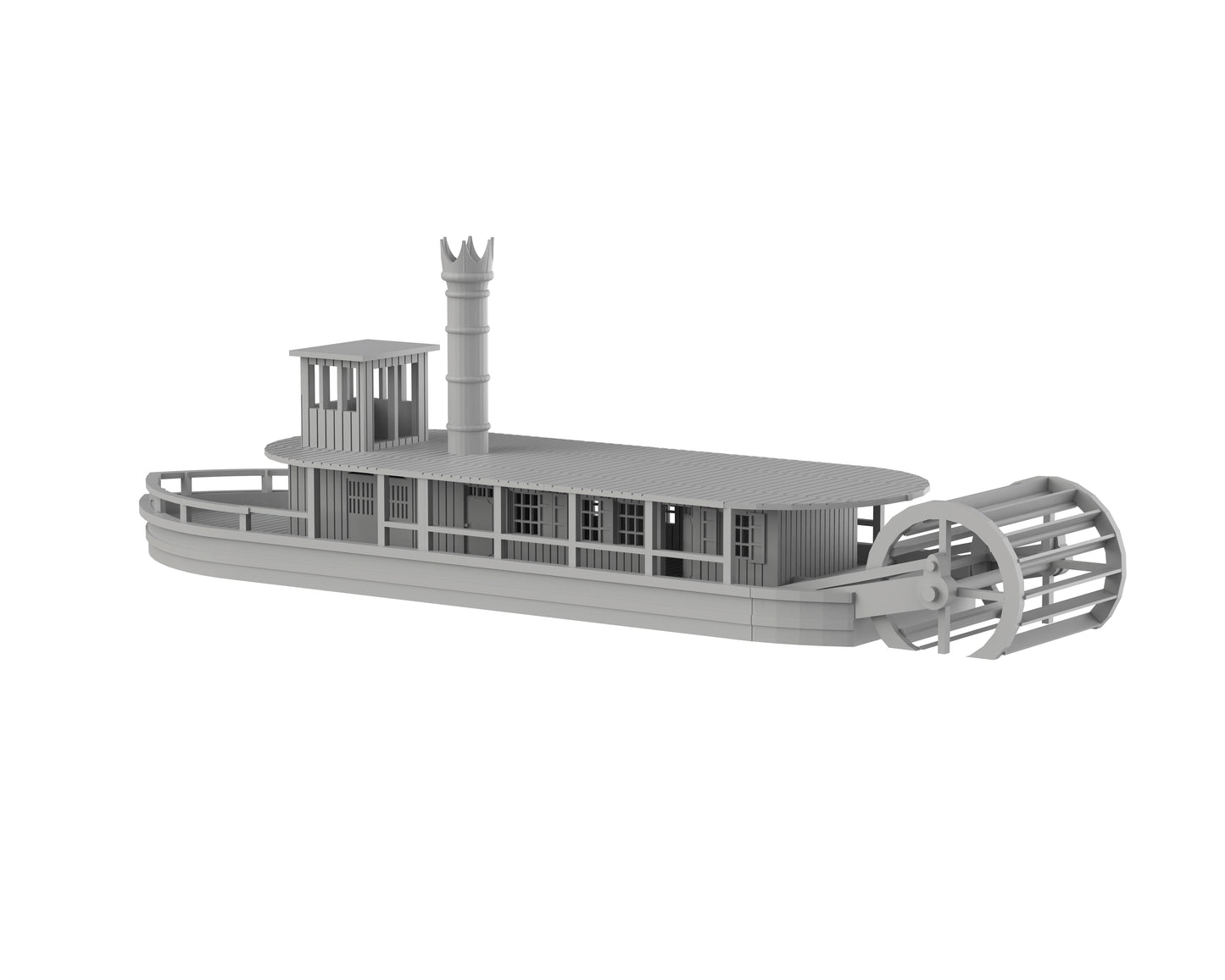 Bateau à roue à aubes Modèle C - 23-USAED01