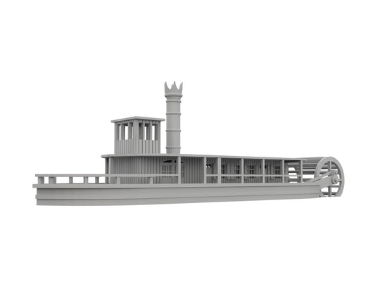 Bateau à roue à aubes Modèle C - 23-USAED01