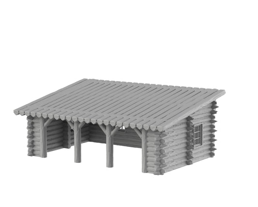 Stables - US Frontier Fort - 21-USAED02