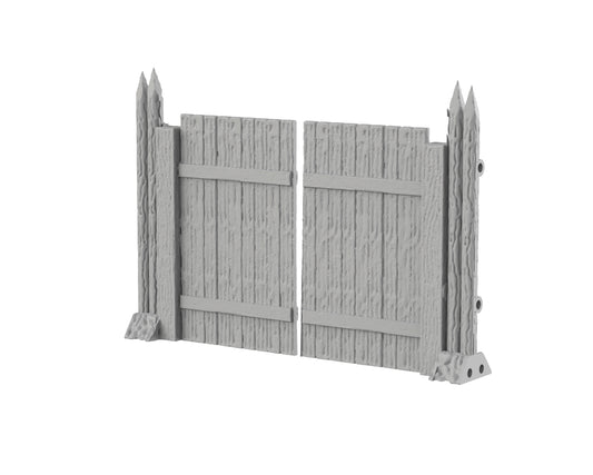 Main Gate - US Frontier Fort - 25-USAED02