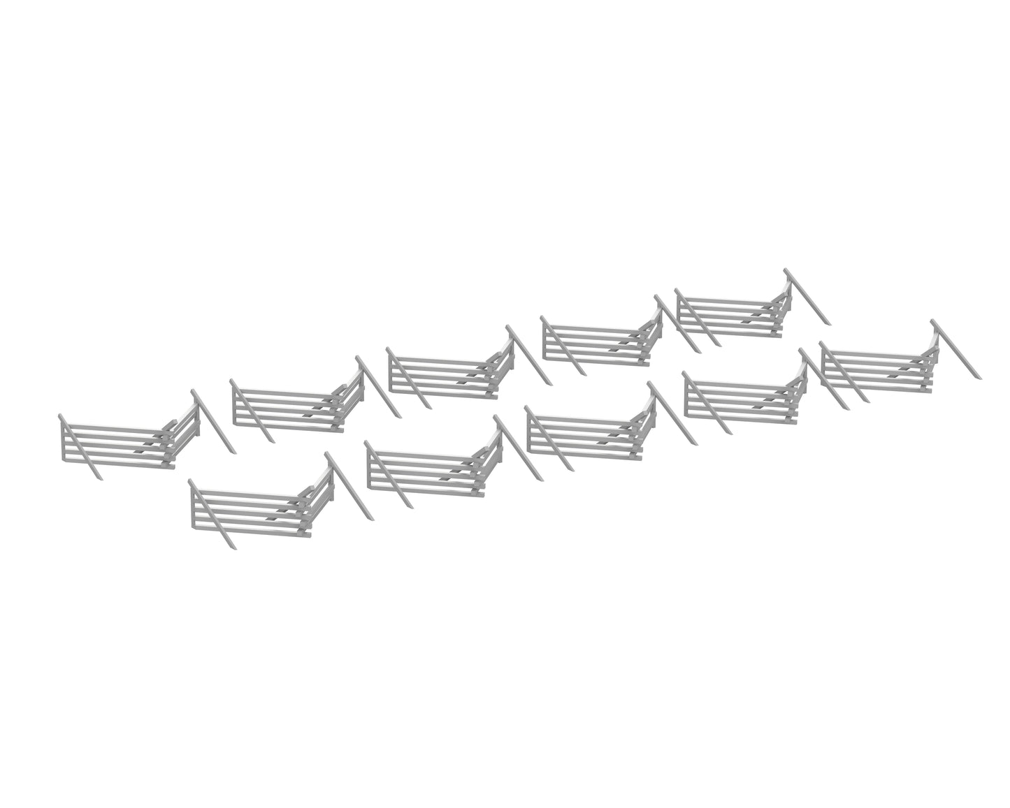 Split-rail Fence "Snake Fence" - 15-USAED01